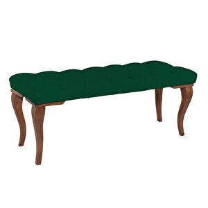 Gazzini Classic Lükens Bench Puf Yeşil