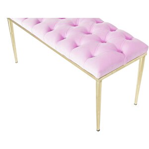 Bella Gold Bench Puf