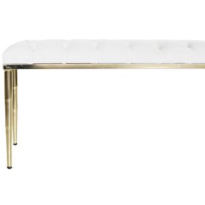 Bella Gold Bench Puf