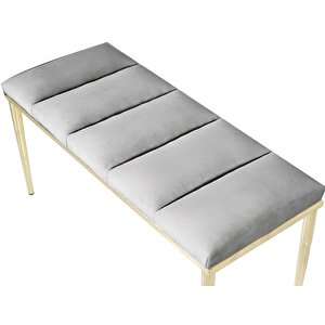Vesta Gold Bench Puf