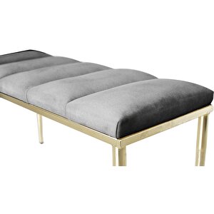 Vesta Gold Bench Puf