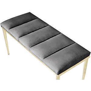 Vesta Gold Bench Puf
