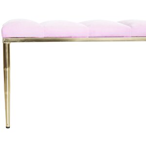Vesta Gold Bench Puf