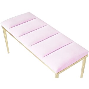 Vesta Gold Bench Puf