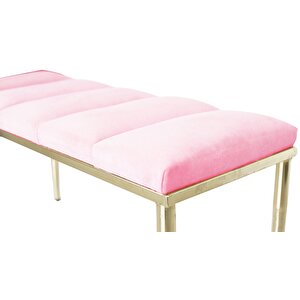 Vesta Gold Bench Puf
