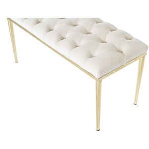 Bella Gold Bench Puf
