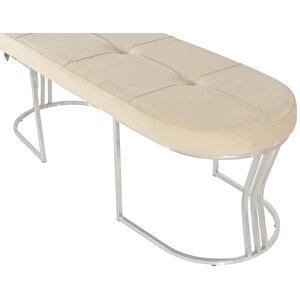 Viego Silver Exclusive Bench Puf