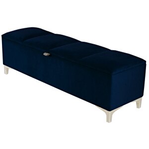 Vetra V2 Sandıklı Bench Puf Mavi