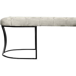 Viego Siyah Bench Puf