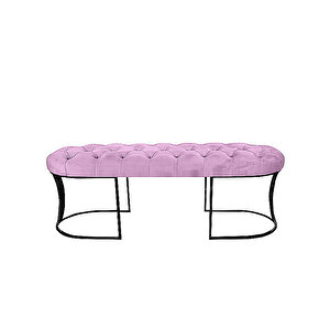 Viego Siyah Bench Puf
