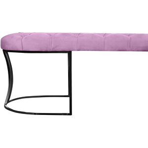 Viego Siyah Bench Puf