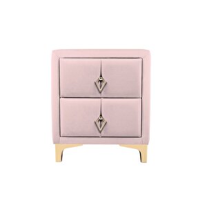Harmony Gold Komodin, İki Çekmeceli Pembe