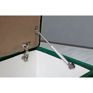 Vetra Sandıklı Bench Puf, Beyaz