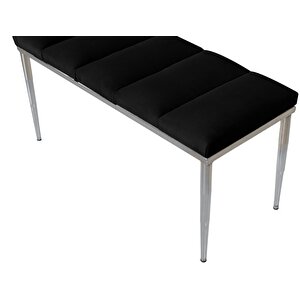 Vesta Silver Bench Puf