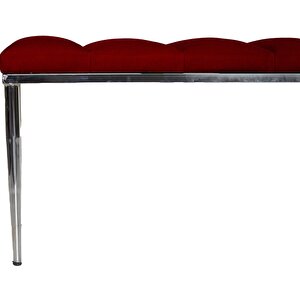 Vesta Silver Bench Puf