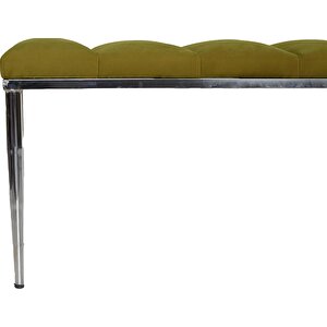 Vesta Silver Bench Puf