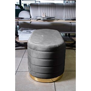 Lungo Long Line Gold Puf Gri
