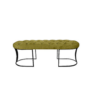Viego Siyah Bench Puf