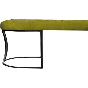 Viego Siyah Bench Puf