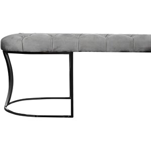 Viego Siyah Bench Puf