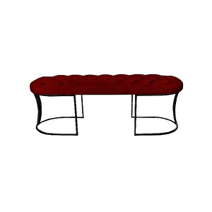 Viego Siyah Bench Puf