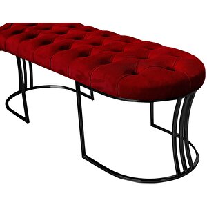 Viego Siyah Bench Puf