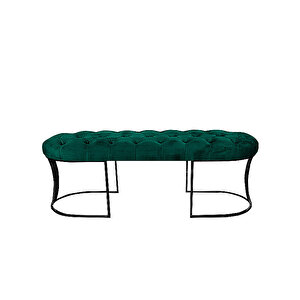 Viego Siyah Bench Puf