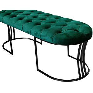 Viego Siyah Bench Puf