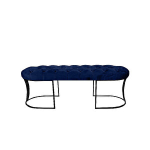 Viego Siyah Bench Puf