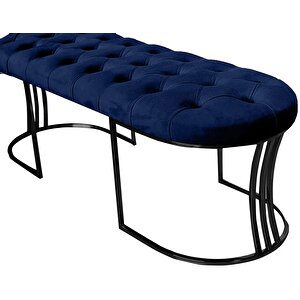 Viego Siyah Bench Puf