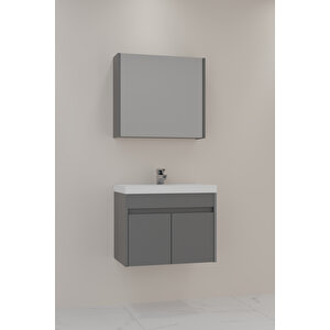Bosna 65 Cm Banyo Dolabı Antrasit
