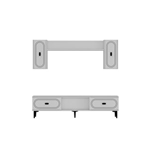 Wenyct Konsol (kb150), Tv Üni̇tesi̇ 2 Li̇ Salon Takimi beyaz Beyaz