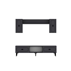 Wenyct Konsol (kb150), Tv Üni̇tesi̇ 2 Li̇ Salon Takimi antrasit Antrasit