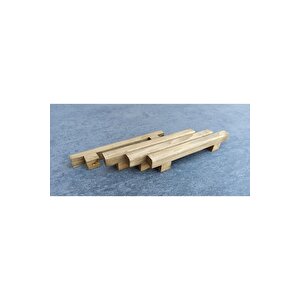 Artemis Ahşap Mobilya Dolap Kulpu 128 Mm Kahverengi Ahşap Kulp
