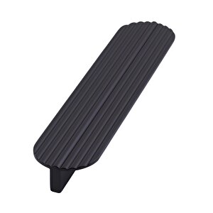 Teke Mat Siyah Metal Kulp 224 Mm 22,4 Cm  Mutfak Dolabı Kulbu Kulpu Mobilya Çekmece Dolap Kulpları