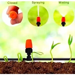 Zhltools 15 Metre Bağ Bahçe Damla Sulama Borusu Sulama Hortumu Seti