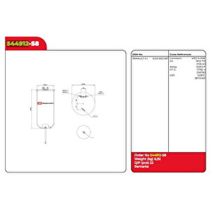 Suspansiyon Korugu Lastik Renault Rvi Çift Girisli 5001832067