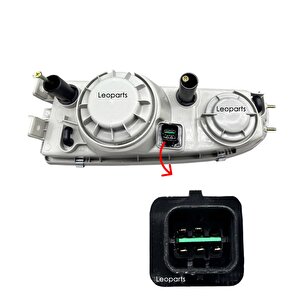Leoparts Hyundai H100 Far Lambası Sağ 1997-2002 92102-43800