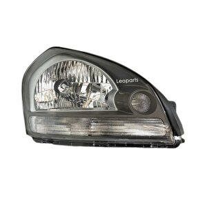 Leoparts Hyundai Tucson Far Lambası Sağ (manuel / Beyaz) 2004-2010 92102-2e020