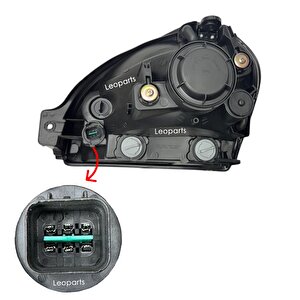 Leoparts Hyundai Tucson Far Lambası Sağ (manuel / Beyaz) 2004-2010 92102-2e020