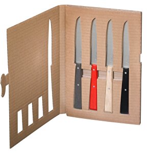 Opinel 4 Lu Renkli Sofra Bicak Seti (001534)