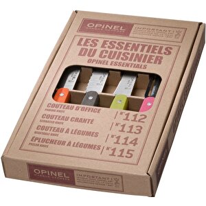Opinel 4 Lu Renkli Bicak Seti (001452)