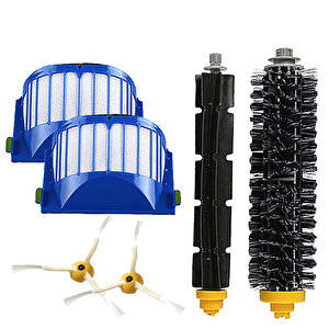 Filterhauz Basic I Irobot Roomba 614 645 650 655 Uyumlu Filtre Seti