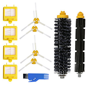 I-robot Roomba 700 760 770 780 Uyumlu 11 Parça Yedek Filtre Fırça Seti