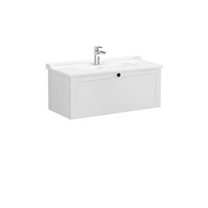 Vitra Root Classic Tek Çekmeceli Lavabo Dolabı 100 Cm Mat Açık Gri (klasik Lavabo Dahil) 68828