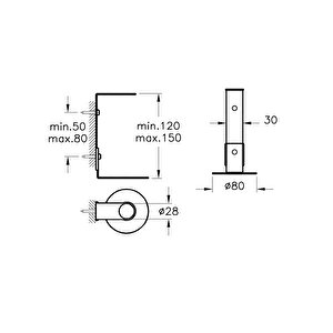 Vitra Sıvı Sabunluk Tutacağı, Origin, A44892