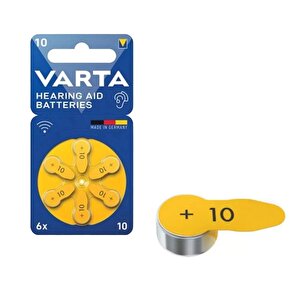 Kulaklık Ve İşitme Cihazı Pili 6'lı Paket No:10