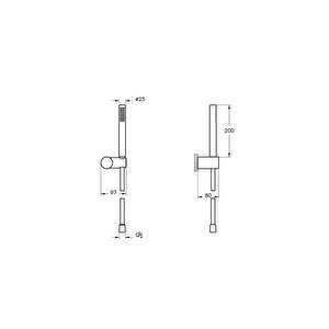 Vitra Duş Takımı, Suit 1f, A45543