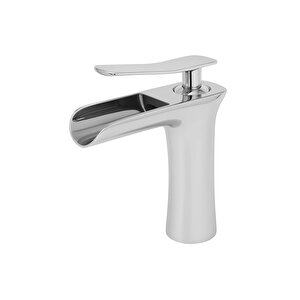 Şelale Model Lavabo Bataryasi- Krom Parlak-pi̇ri̇nç