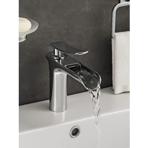 Şelale Model Lavabo Bataryasi- Krom Parlak-pi̇ri̇nç